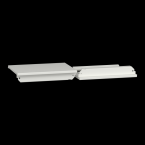  Plaques Ht Bas ext. L300 blanc 