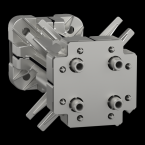  Kit d'association carr IP55 