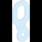  2 anneaux de levage IP55 