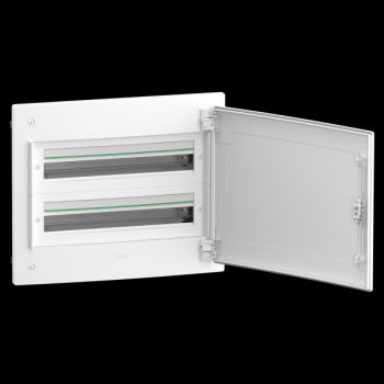  Coffret encastrs plast 2R 24M 