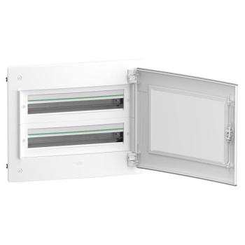  Coffret encastr�s plast 2R 24M 