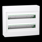  Coffret saillie plast. 2R 24M 