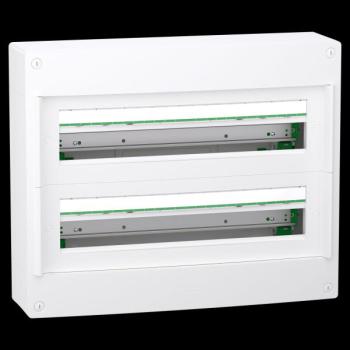  Coffret saillie plast. 2R 24M 