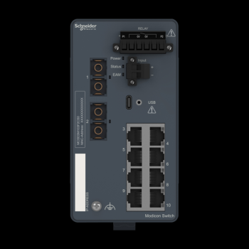  Modicon Switch ESM 8TX/2FX-SM 