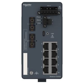  Modicon Switch ESM 8TX/2FX-MM 