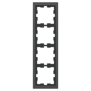  Cadre de finition verre noir 4 