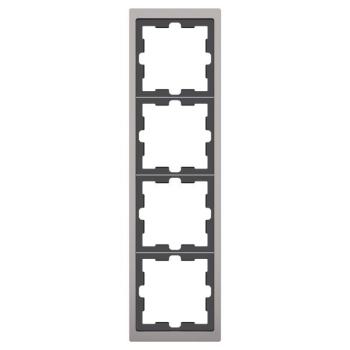  Cadre de finition nickel 4 