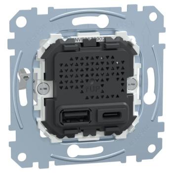  M�ca dble chargeur USB A+C 