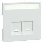  Enjo �tiquette RJ45x2 lotus 