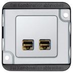  ANTIV. DBL PRISE RJ45 CAT6A 