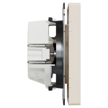  Prise de courant - Blanc sable 