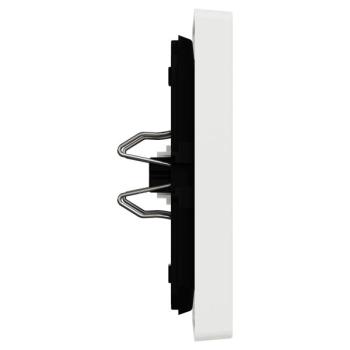  Enjoliveur blanc mat 