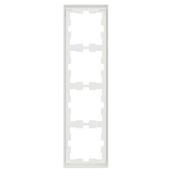  Cadre de finition blanc mat4 