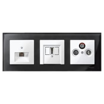  M-PLAN VERRE NOIR PLAQ 3P 