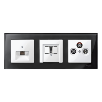  M-PLAN VERRE NOIR PLAQ 3P 