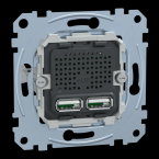  Mca dble chargeur USB A+A 