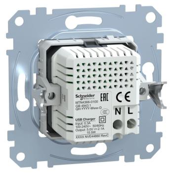  M�ca dble chargeur USB A+A 