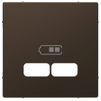  Enjo chargeur double USB mocca 