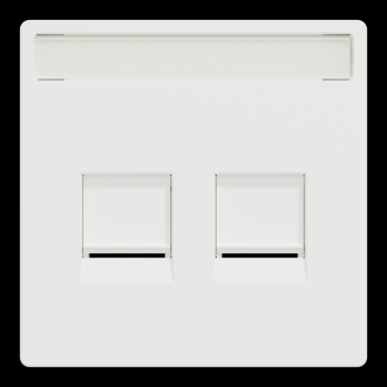  Enjo RJ45 porte-tiq b.mat 