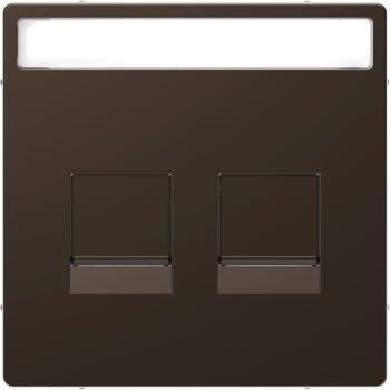  Enjo RJ45 porte-tiq mocca 