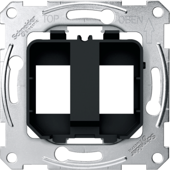  Mca RJ45x2 Keystone noir 