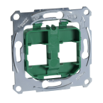  Mca RJ45x2 Keystone vert 