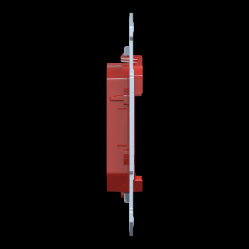  Mca RJ45x2 Keystone rouge 