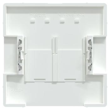  Enjo simple RJ45x2 blanc lotus 