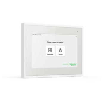  SpaceLogic KNX Ecran IP 7p Blc 