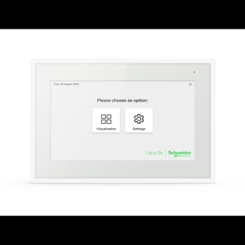  SpaceLogic KNX Ecran IP 7p Blc 
