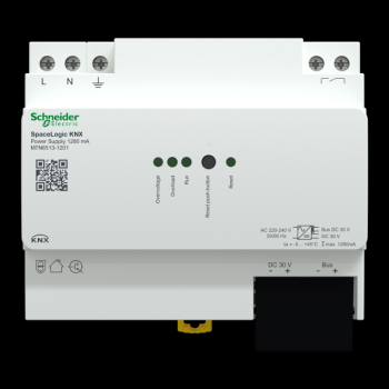 SpaceLogic KNX Alim 1280mA Aux 
