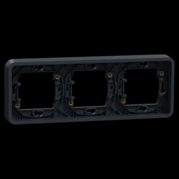  Cadre 3P gris horizon encastr� 