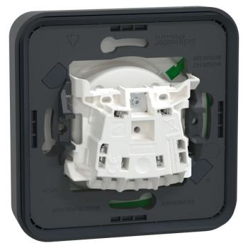  PC 2P+T GRIS CPLT ENCASTRE 