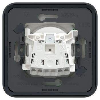  PC 2P+T GRIS CPLT ENCASTRE 