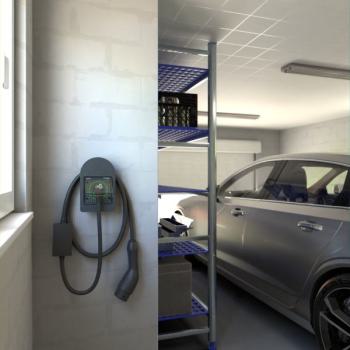  Prise renf EVlink gris IP66 