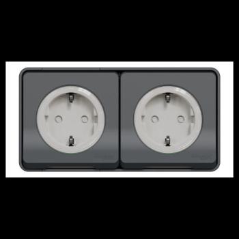  DBLE PC 2P+T ALL GRIS S. 