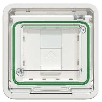  MUR RJ45 Cat6ASTP BLANC 