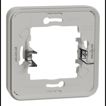  Cadre 1 poste  griffes blanc 