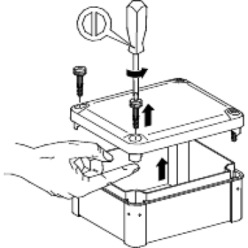  2 CHARNIER HT40 RAL7035 