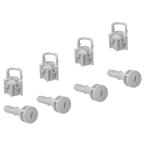  LOT 4 VIS PLAST.D16 HT60 