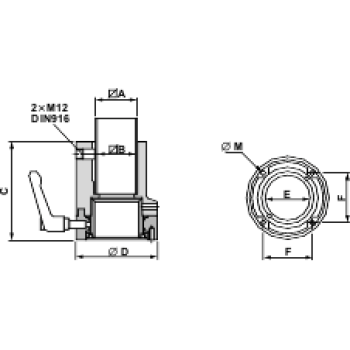  CM FIX.DROIT ROTAT CAR.50 