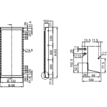  CHASS.MODUL.SPL.2000X600 