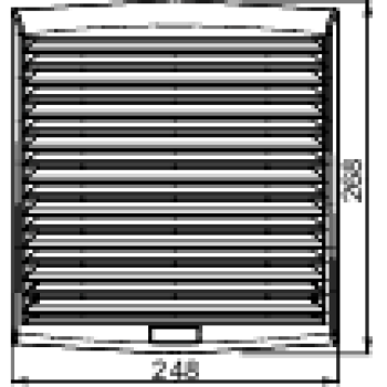  VENTIL.165M3-H 230V IP54 