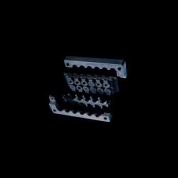  Plaque 9entres cble 112x36mm 
