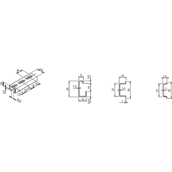  LONGERON ALUMINIUM L3M 