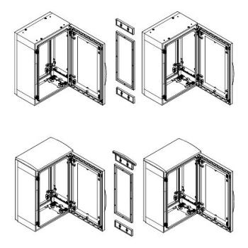  KIT JUXTAP.HORZ. PLA15X4 