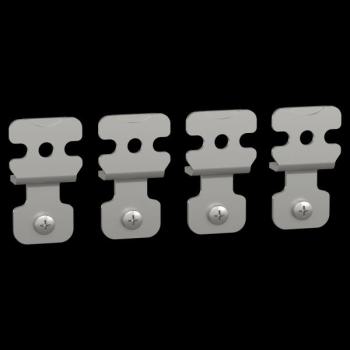  4 PATE FIXAT.REG INOX 304 