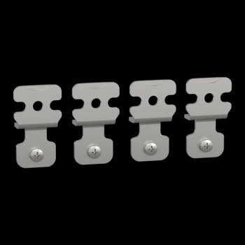  4 PATE FIXAT.REG INOX 304 