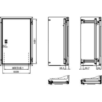  PORTE INT. P-CO 1200X600 