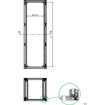  CHASSI 19P FIXE H1200 24U 
